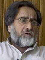 Abdul Hameed Sohail at his house in Abbottabad.